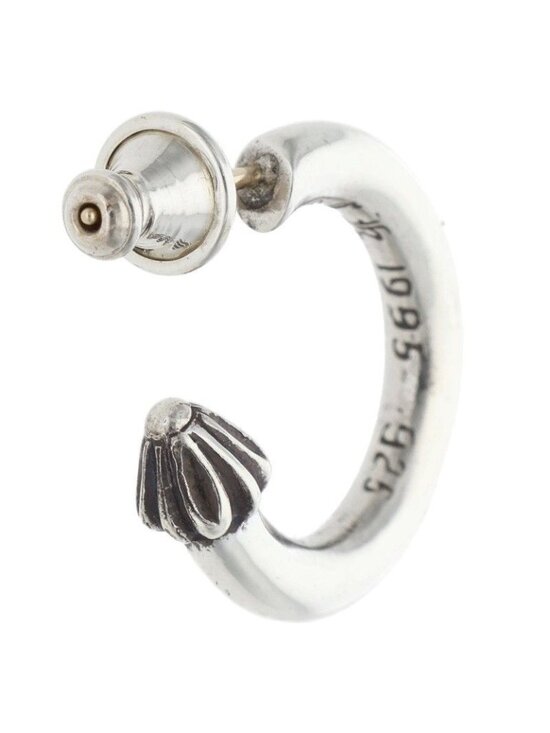 Chrome Hearts Other - Chrome Hearts Hoop Plain Silver Earrings